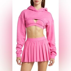 ALO YOGA PARADISE PINK HOODIE